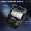 80mm  Thermal Printer Portable, Design High-Speed  Printer for Android, IOS, Windows UK Plug 7