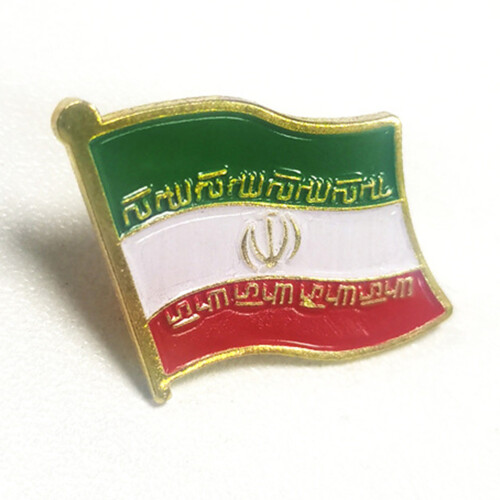 Iranian Heritages Pin Crafted With Advanced Stamping-1 1