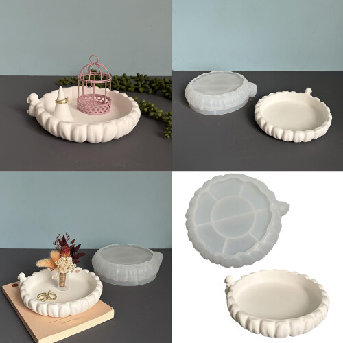 Beginner Friendly Silicone Irregular Jewelry Dish Mold Artistic 1
