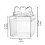 12Pcs Bowknot Candy Box Clear Plastic Gift Packaging Box 3