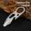 Pocket Crowbars Metal Practical Tool Includes Pry Bar Bottle 6