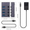 USB3.0 Splitter 4Port Charging Multi-Interface HUB with 7
