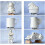 2Pcs Heat Resistant Ceramic Stand 3-Pointed Pottery Support-6 6