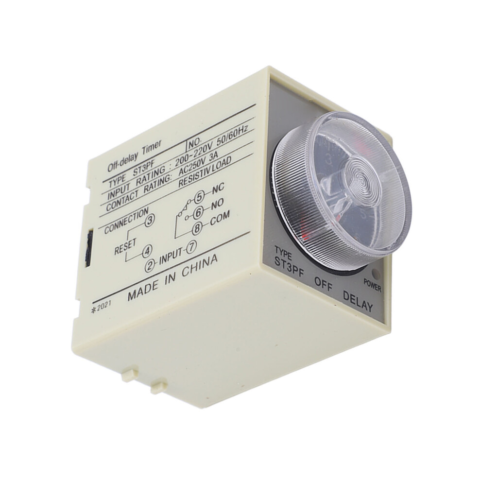 BERM ST3PF Power Off Delay Knob Timer