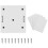 RJ45 Network Socket - Shielded Surface Mounted Double Wall Socket with CAT6A Ethernet LAN Cable Port for Network Cable 7