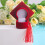 Elegante Ringbox mit Abschlussmotiv und geräumigem-Rot 5