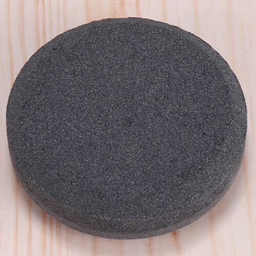 Double Sided Dual Grit Puck Sharpening Stone Axe/Knife/Tool/Blade Multi-Purpose Sharpener - Charcoal Gray 2