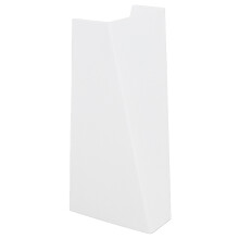 Contemporary LED Wall Light Trapezoid Up Down Lamp White Shell 85-265V