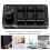 Mini 6-Key Programmable Mechanical Keyboard with Knob - Matte/Glossy Black 4