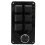 Mini 6-Key Programmable Mechanical Keyboard with Knob - Matte/Glossy Black 8