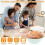 Bread Proofing Basket,Silicone Round Bread Foldable Sourdough Baking Basket Waterproof Proofing Bowls, 5