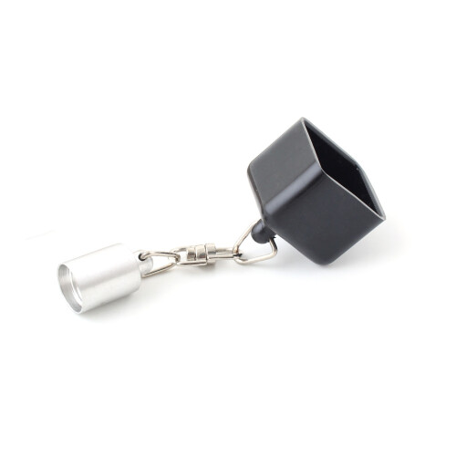 2 in 1 Pocket Chalk Holder Prep Stick Billiard Snooker Pool Cue Tip Pricker Tool 2