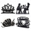 Heavy Duty Table Napkin Rack Tissue Box Stand-Turtle 1leaf 3