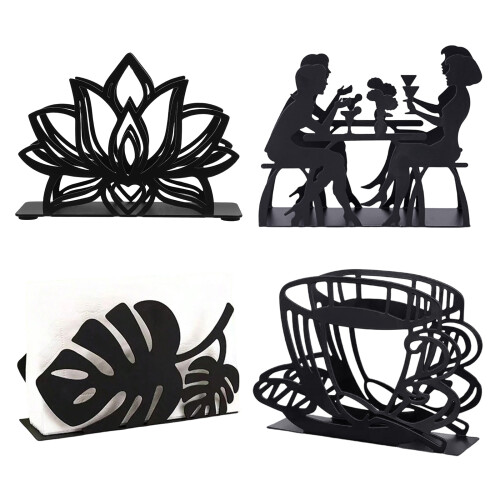 Heavy Duty Table Napkin Rack Tissue Box Stand-coffee cup 2