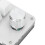 Mini 6-Key Programmable Mechanical Keypad with Knob, Acrylic, Black/White 4