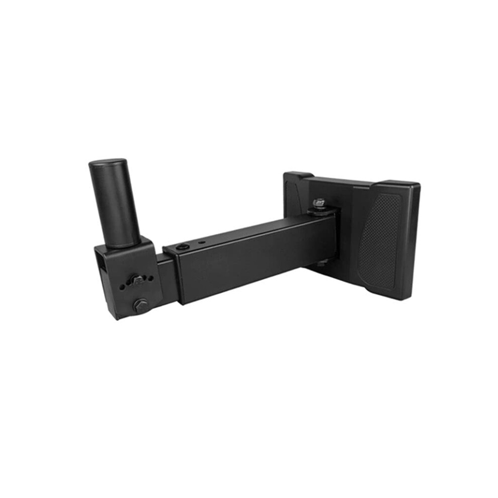 Wall Mount Speaker Bracket With Retractable Swivel Arm For Home Theater And Bookshelf Speakers White 9455672049894