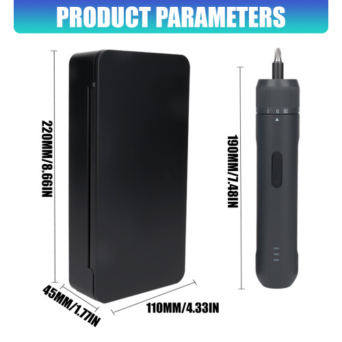 Professional Electric Screwdriver Multifunctional Rechargeable 2