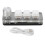 Portable 20W Bluetooth Waterproof Speaker with TF Card Support Black 2