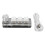 Portable 20W Bluetooth Waterproof Speaker with TF Card Support Black 5