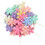 30pcs Random Color plastic+metal Flower  Wire Loop DIY Needle Threader Stitch Insertion Hand Machine Sewing Tool 4