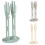 Suction Mount Storage Rack For Dish Towels And Cleaning-White 2