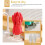 Suction Mount Storage Rack For Dish Towels And Cleaning-White 5