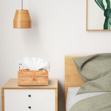 Pappershylla Rotting Tissue Box Elegant Heminredning Handgjord Skrivbordspapper Tissue Container ServettföRvaringsfodral