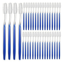 100 Pack Bulk Soft Bristle Toothbrushes for Adults, Individually Wrapped Travel Size
