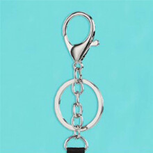 10Pcs Dye Sublimation Rectangle Portable Transportation Card Holder Work Card Holder Printable Card Holder Keychain