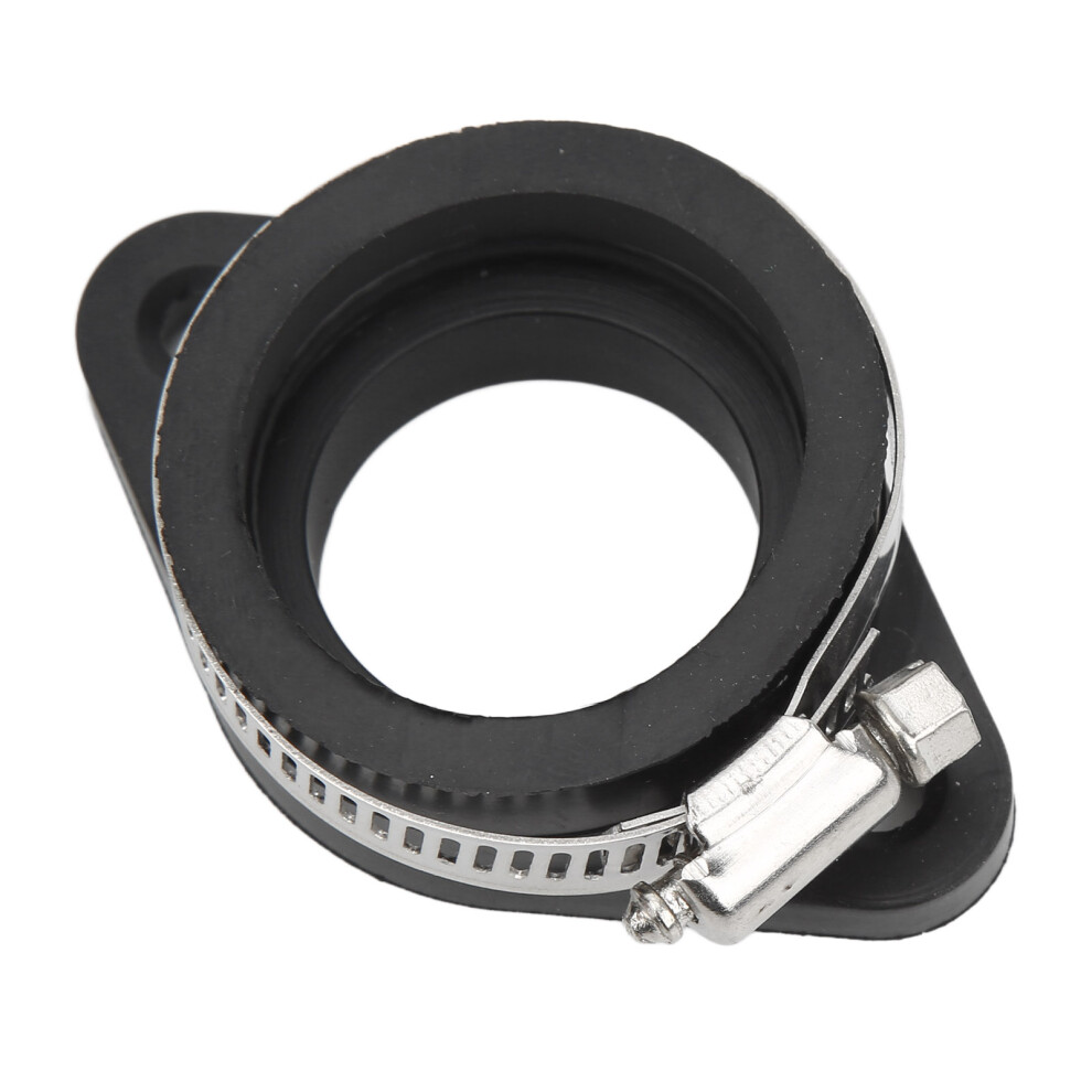 Rubber Motorcycle Carburetor Adapter For 60Â33Mm Intake Manifold Black 6931390346314