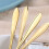Cucharillas de Acero Inoxidable con Forma de Flor, para Postre, Café, Color Dorado, con Diseño  Sakura. 3