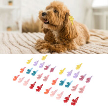 32Pcs Resin Pet Hair Clips, Cute & Comfortable Grooming Hairpins for Dogs Cats