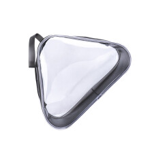 1Pcsac Organiseur Étanche Noir En PVC Pour Cosmétiques Accessoires
