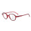 Multifocal Blue Light Blocking Reading Glasses Red Frame +1.5X HD Lenses for Computer and Mobile 1