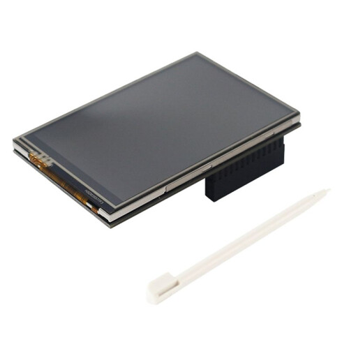3.5 Inch TFT LCD Touch Screen 320X480 Resolution Abs Case+Touchpen for Raspberry Pi 4Th Generation 4B/4B+ 1