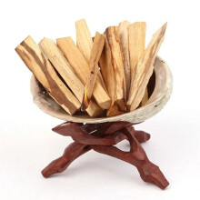 10 Bâtons de Palo Santo Naturels pour Purifier, Nettoyer, GuéRir, MéDiter et Soulager le Stress, Bâton Unique 4,5-6,5 G