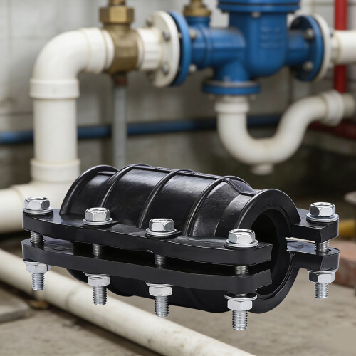 Universal Plastic Pipe Joint Clamps Easy To Use For Garden-4 2