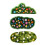 Comfortable And Absorbent Polyester-50cmx100cm Fragrant grass 2