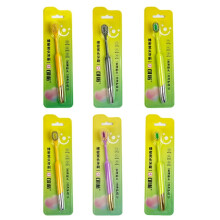 Electroplated Luxury Toothbrush with Ultra Soft 0.15mm Bristles and Gentle Gum Care