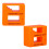 Portable ABS Magnetizer Demagnetizer Tool for Screwdriver Bits, Orange 11