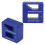 Portable ABS Magnetizer Demagnetizer Tool for Screwdriver Bits Blue 10