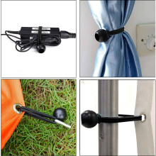 30 Pcs Bungee Cord with Balls Elastic Ties Bungee Toggles Ties for Marquees,Tents Banners,Flag Poles,Tarp