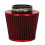 Universal Car Air Filter Vehicle Induction Kit High Power Mesh Cone Red Finish 9