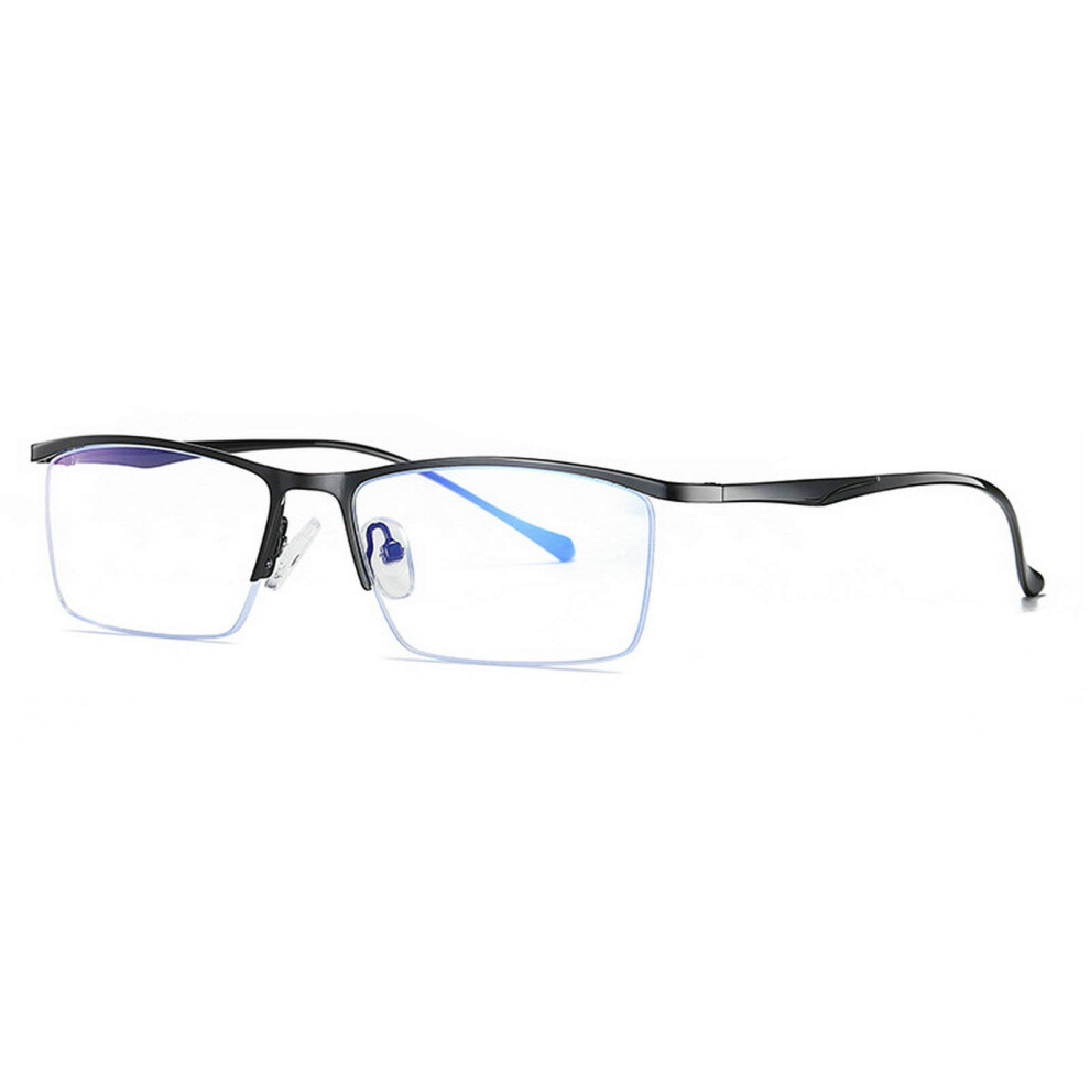Blue/Light/Black Bifocal Reading Glasses 2.25X Blocking Anti Glare Eyewear For Men And Women