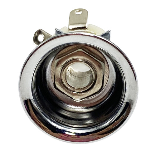Mono-Buchsen, Buchsen, Bassgitarrenteil,-Silber