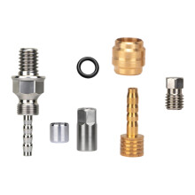 Hydraulic Hose Fitting Insert Replacement Bike Hydraulic-Type D