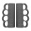 Textured Exercise Hand Guards Prevent Calluses During-Dark Gray 1