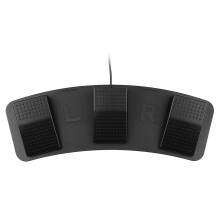 USB Mechanical Triple Foot Pedal with Switch Control for Camera Music & Gaming
