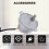 Automatic Rotisserie Grill Tools Metal BBQ Rotary Frame Gear with USB Cable Motor DIY Automatic Rotary Frame Tool Set 2