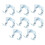 25PCS Steel Storage Hooks for Garage Garden Tools Organization 15